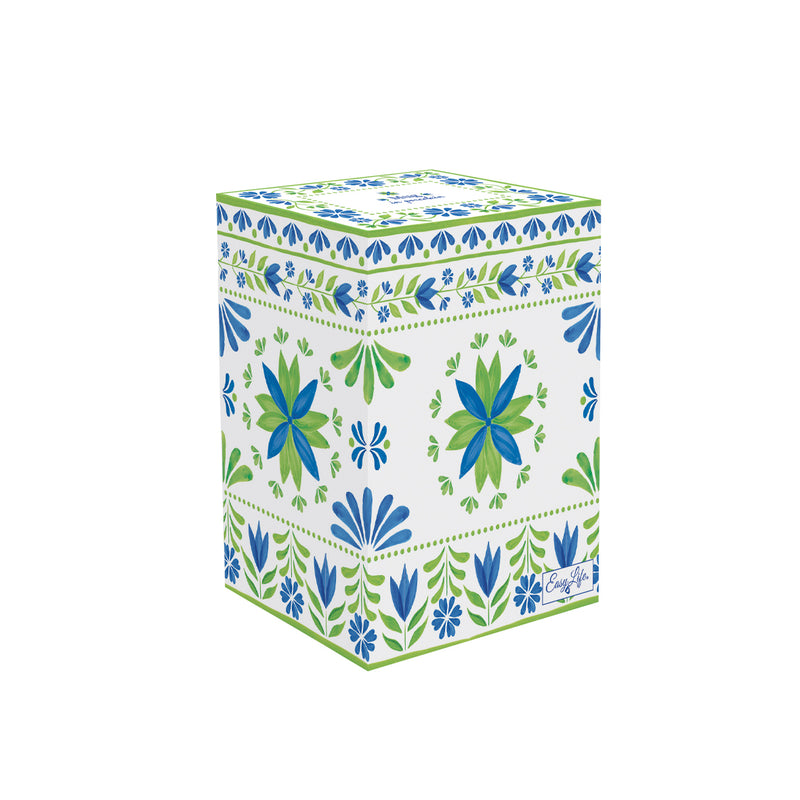 Easy Life Flowers Garden 600ml Mug in Box - Blue & Green