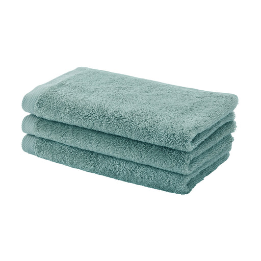 Aquanova London Green Guest Towel - 30 x 50 cm
