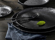 Wilmax SlateStone 25cm Round Plate - Black