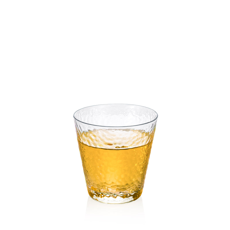 Wilmax Thermo Hammered 300ml Glass Tumbler