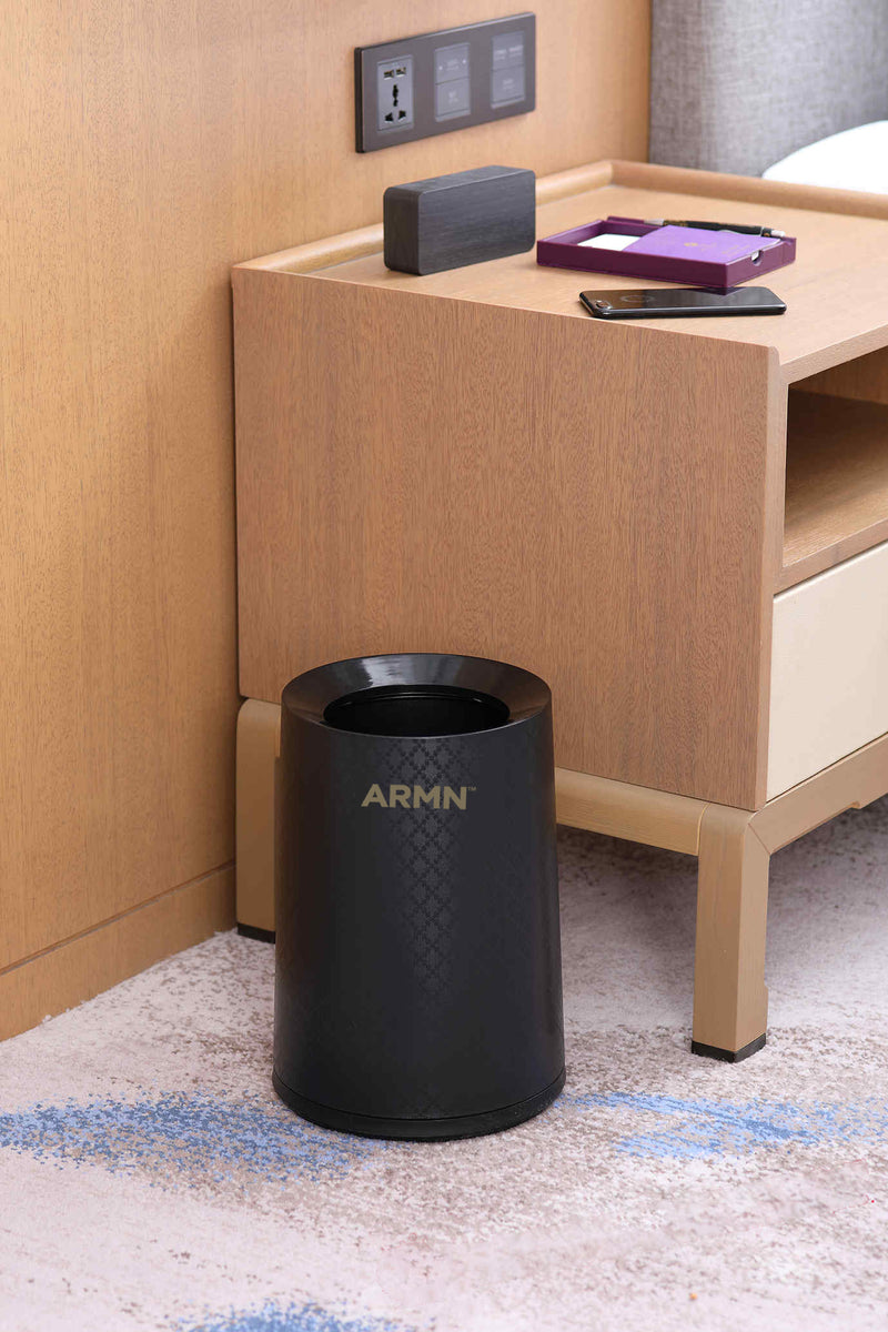 ARMN Roma 9.4L Waste Bin - Black