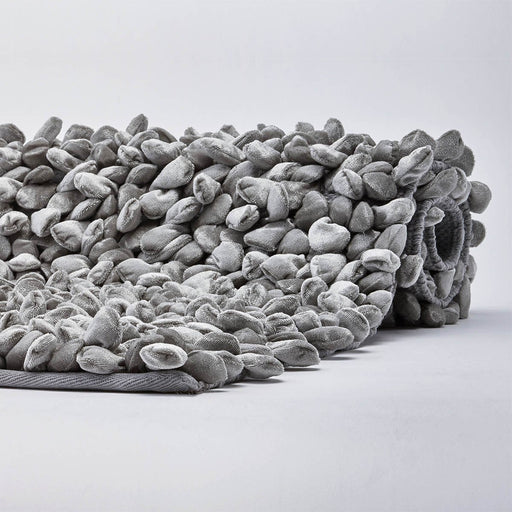 Aquanova Rocca 70x120 cm Bath Mat - Silver Gray