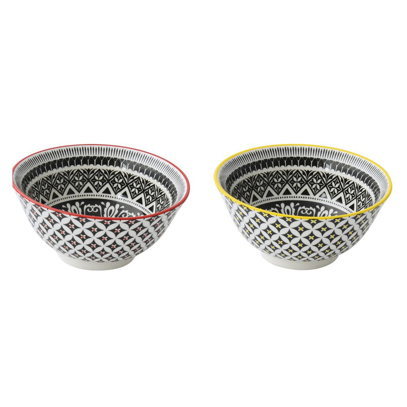 Easy Life Ethnic VersaA 2-Piece 15cm Bowl Set in Box - Multicolored