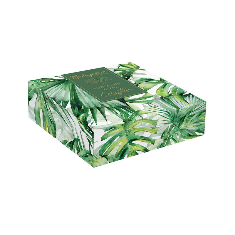 Easy Life Madagascar Leaf 21x16 cm Bowl - Light Green