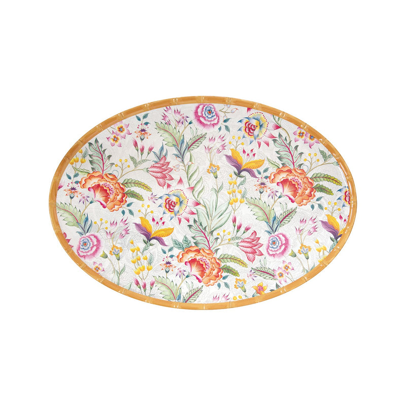 Easy Life Osaka 50x35cm Oval  Tray - Multicolored