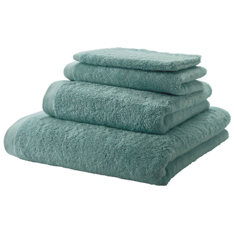 Aquanova London Green Guest Towel - 30 x 50 cm