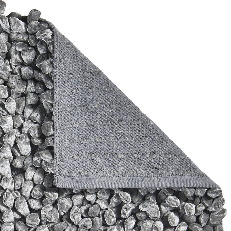 Aquanova Rocca 70x120 cm Bath Mat - Silver Gray