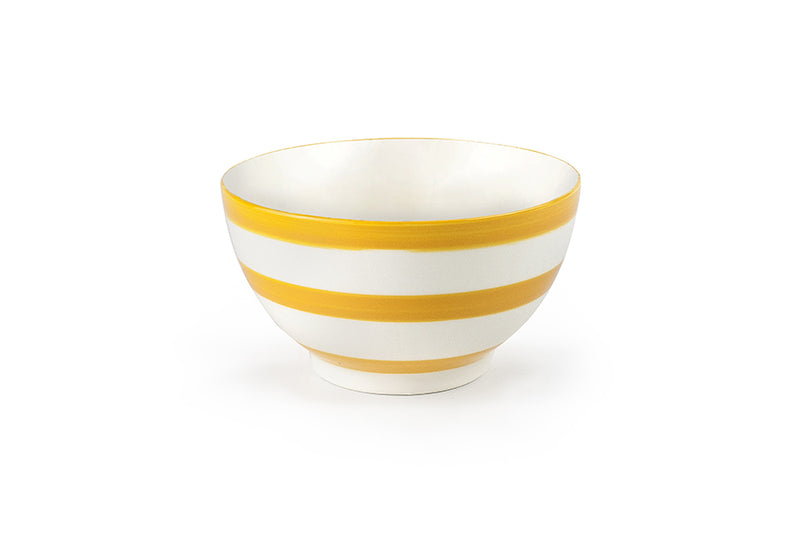 Ibili Saint Malo 13.4cm Bowl - Yellow & White