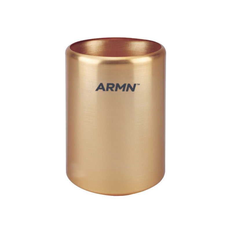 ARMN Roma 9.4L Cylindrical Waste Bin - Champagne