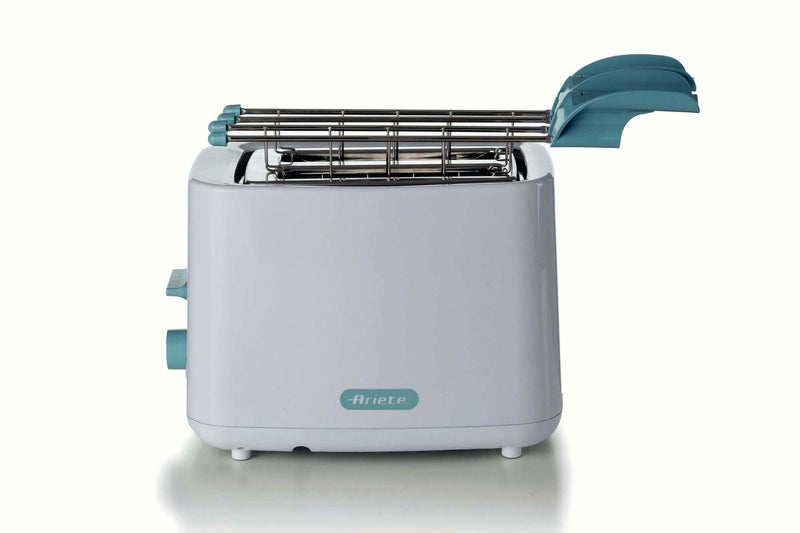 Ariete New Breakfast 157 2-Slot Toaster with Pliers - White