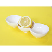 Wilmax 26x9.5cm Divided Bowl - White