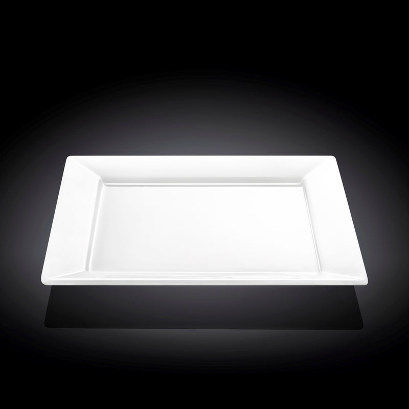 Wilmax Stella 18.5cm Square Dessert Plate - White