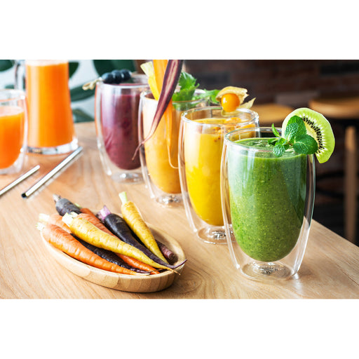 Wilmax 300ml Double-Wall Glass Tumbler