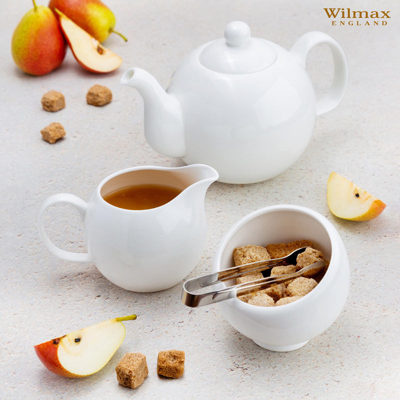 Wilmax Olivia 8.5x9cm Sugar Bowl - White