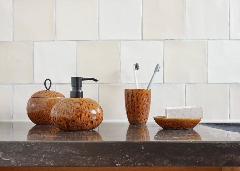 Aquanova Ugo Toothbrush Holder - Cinnamon