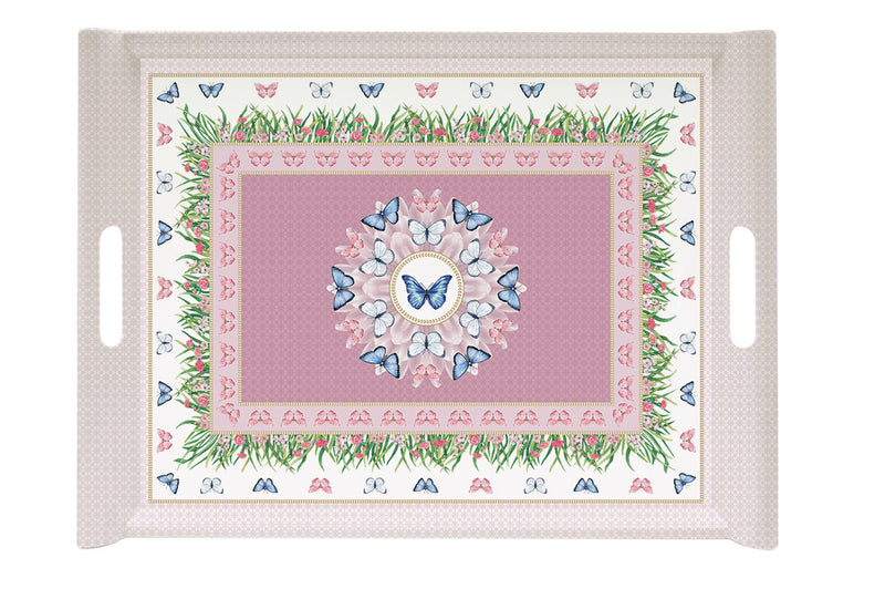 Easy Life Spring Parade 52x37cm Rectangular Tray - Multicolored