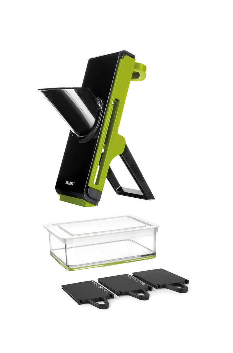 Ibili Vertical Mandoline Cutter - Black & Green
