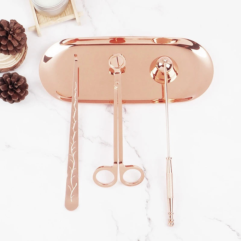 ARMN Moments Candle Care Set - Rose Gold