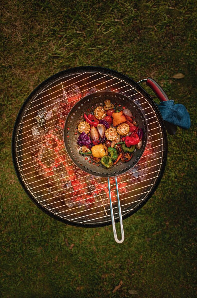 Tramontina Churrasco 26cm Perforated Wok Grill