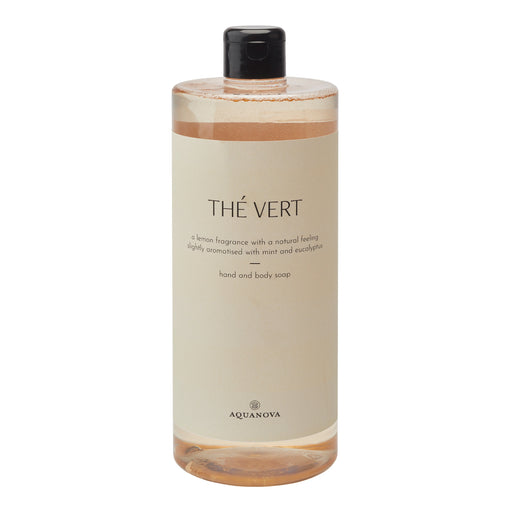 Aquanova Paris 1000ml Liquid Hand & Body Soap Refill - Thé Vert