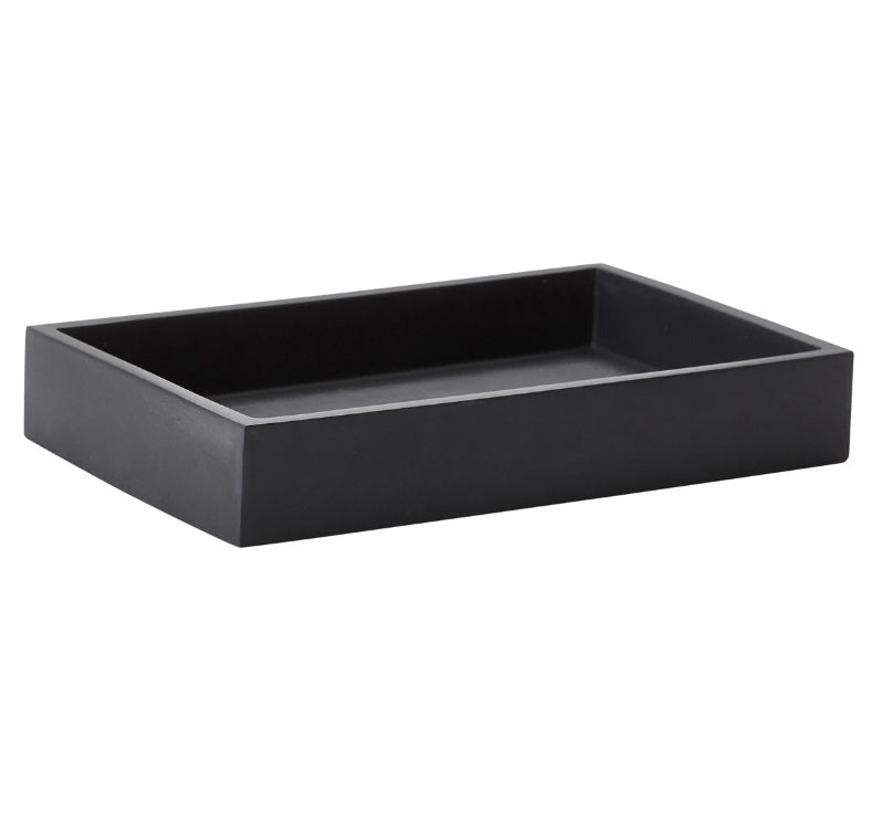 Aquanova Moon Bathroom Tray - Black
