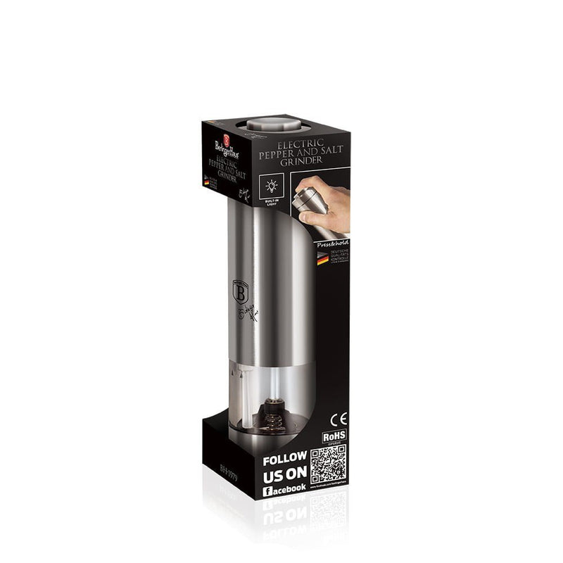 Berlinger Haus Electric Pepper & Salt Mill - Carbon
