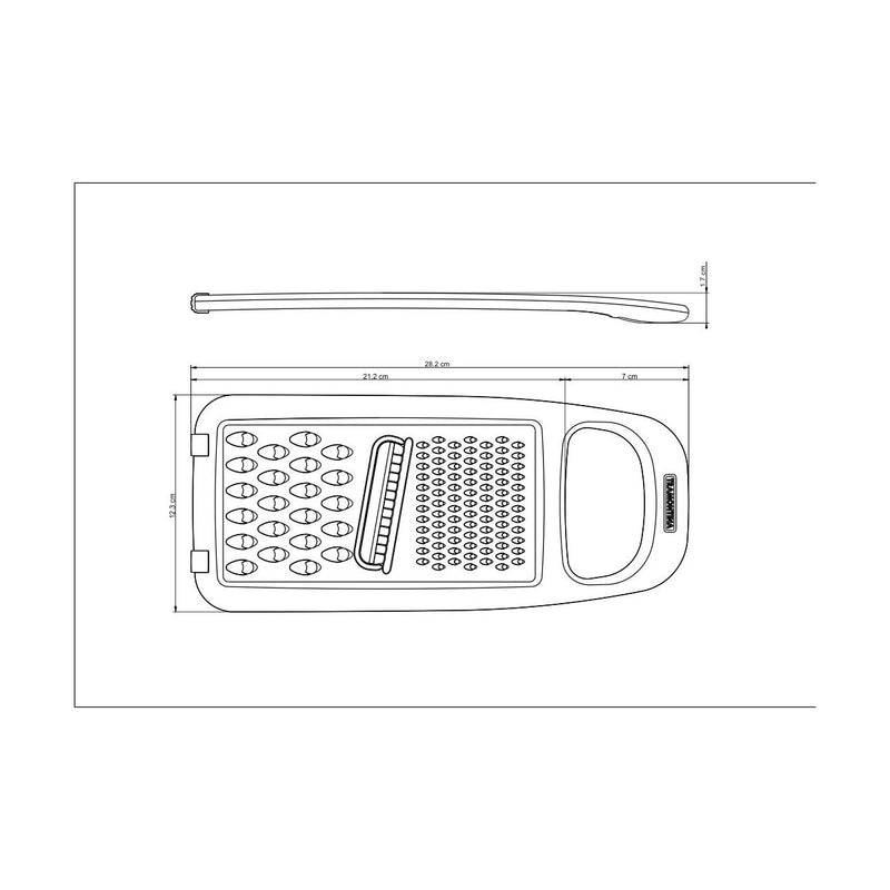 Tramontina Utilita 12x28cm Grater