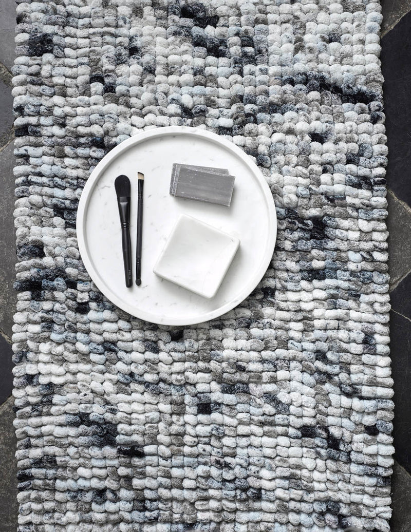 Aquanova Hammam Round Tray - White