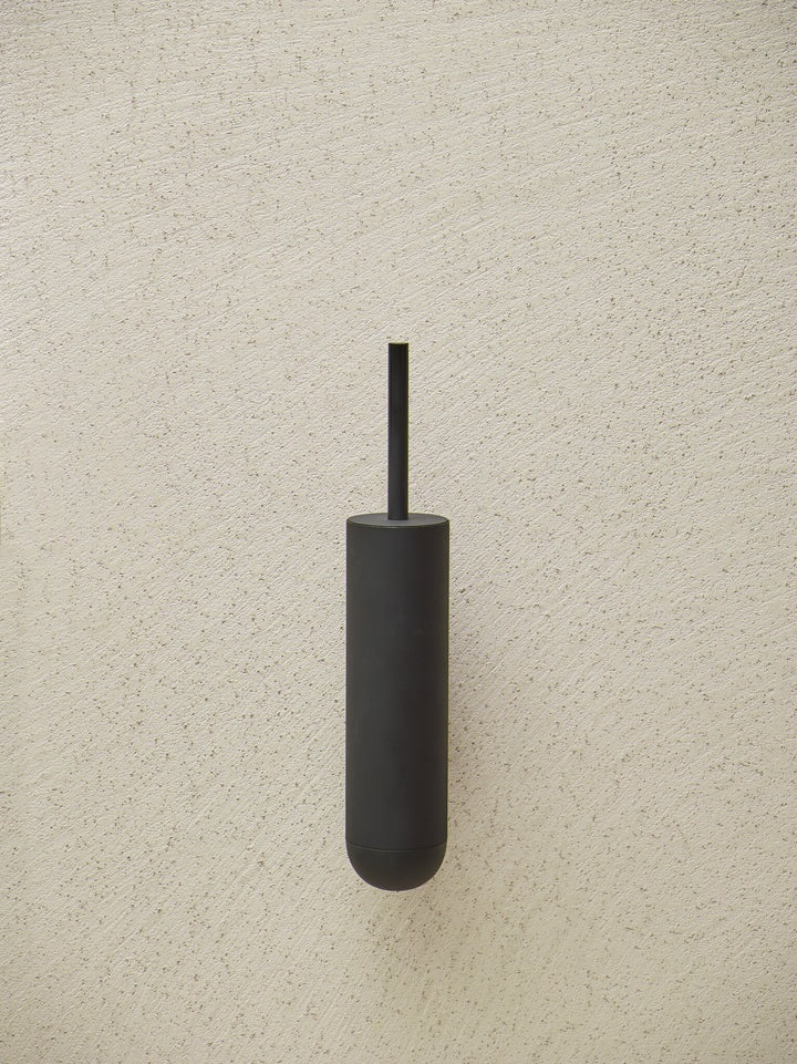 Aquanova Sten 43x8cm Wall Mount Toilet Brush - Black