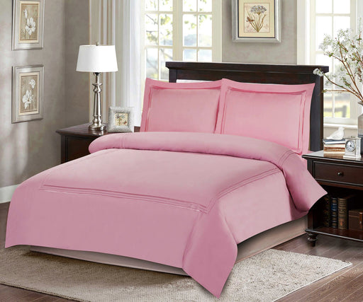ARMN Naturesoft 4-Piece Kingsize Duvet Cover Set - Pink