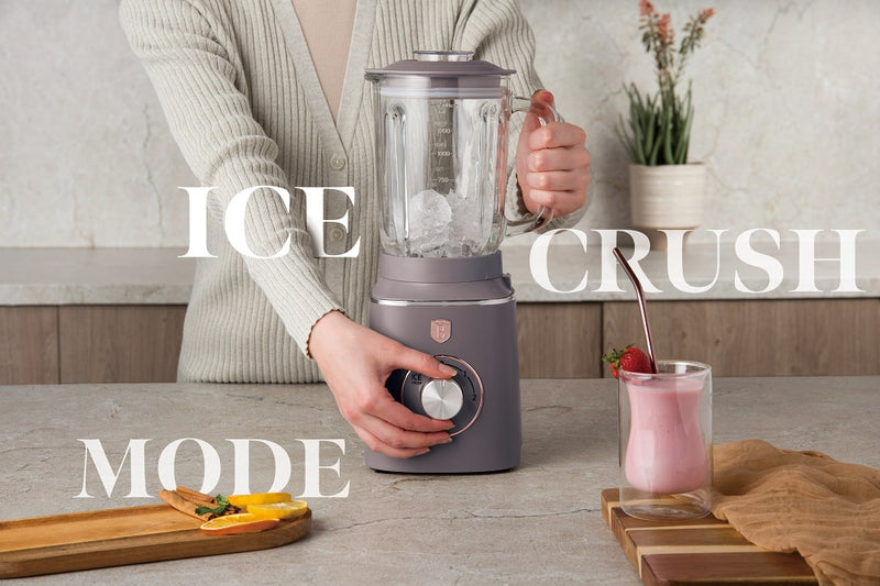 Berlinger Haus 1.5L Glass Table Blender - Taupe Collection