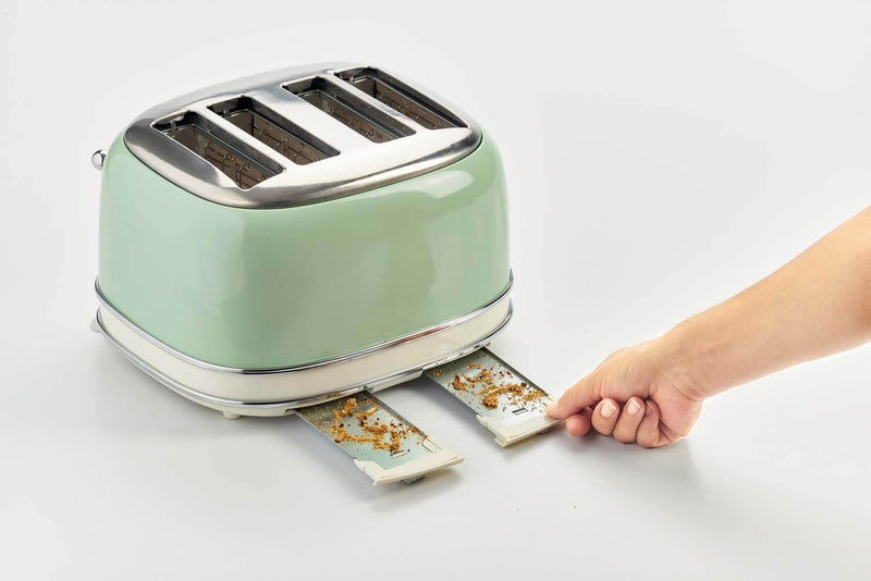 Ariete Vintage 156 4-Slice Toaster - Green