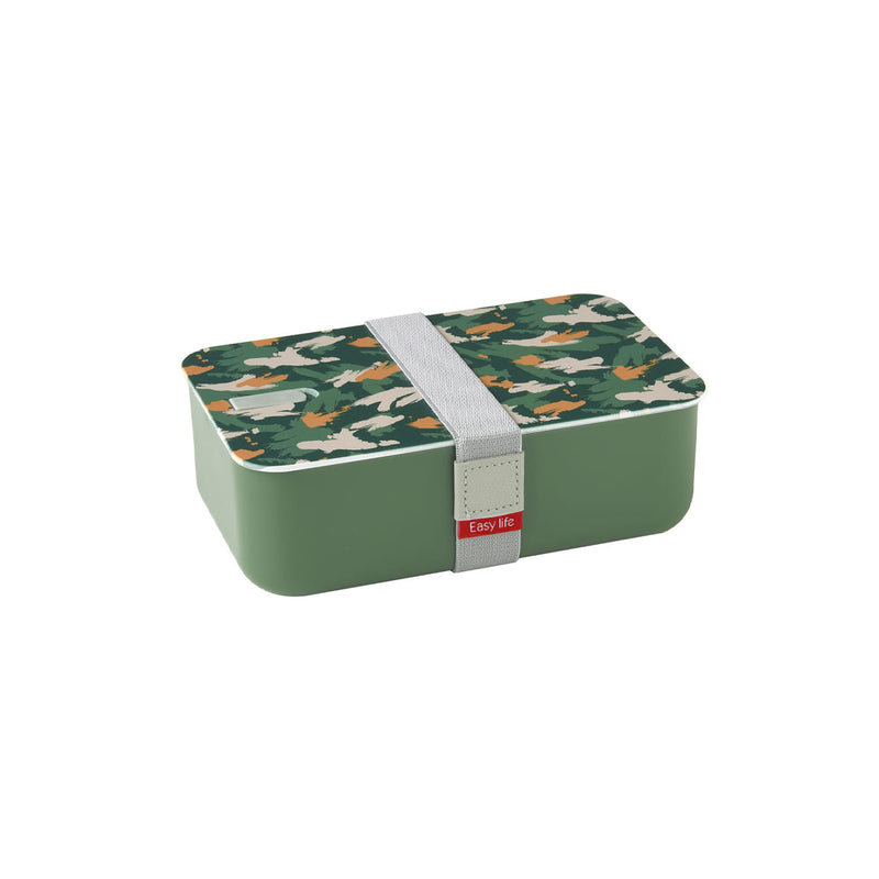 Easy Life Abstract 1000ml 1-Layer Lunchbox - Green