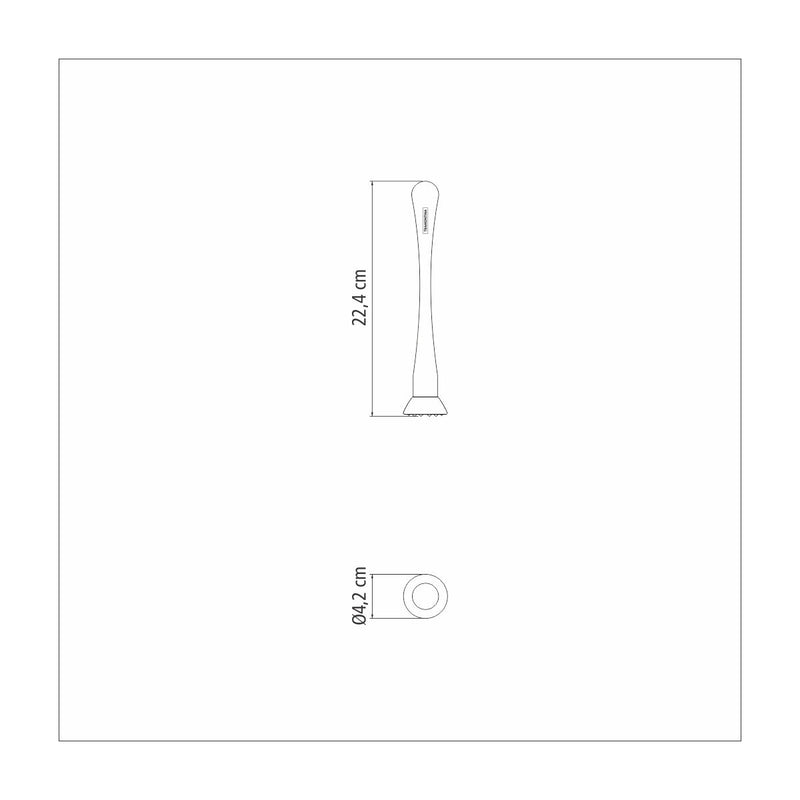 Tramontina Bar 22.4cm Ice/Fruit Steel Crusher