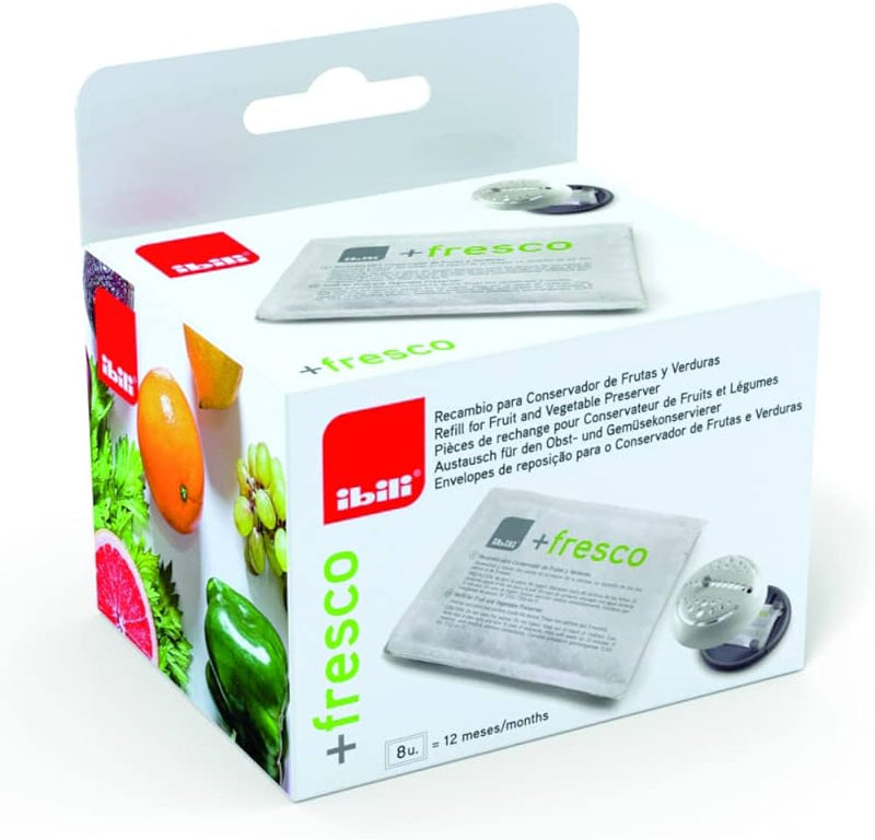 Ibili Fruit & Vegetable Preserver 8 Refill Sachets (12 Months)