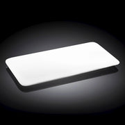 Wilmax 30x16cm Flat Platter - White