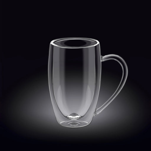 Wilmax 300ml Glass Double-Wall Cup