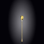 Wilmax 25cm Steel Spoon - Gold
