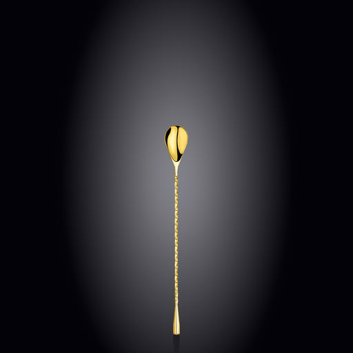 Wilmax 25cm Steel Spoon - Gold
