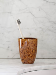 Aquanova Ugo Toothbrush Holder - Cinnamon