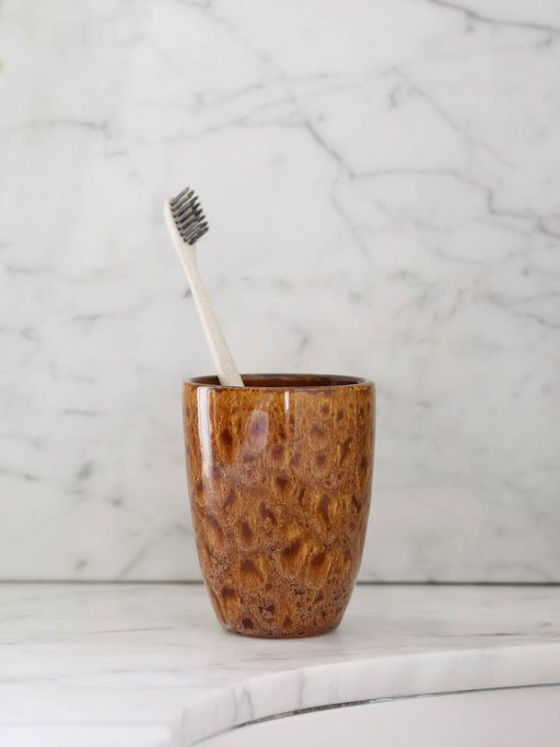Aquanova Ugo Toothbrush Holder - Cinnamon