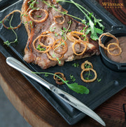 Wilmax SlateStone 32x23 Rectsngle Serving Dish - Black