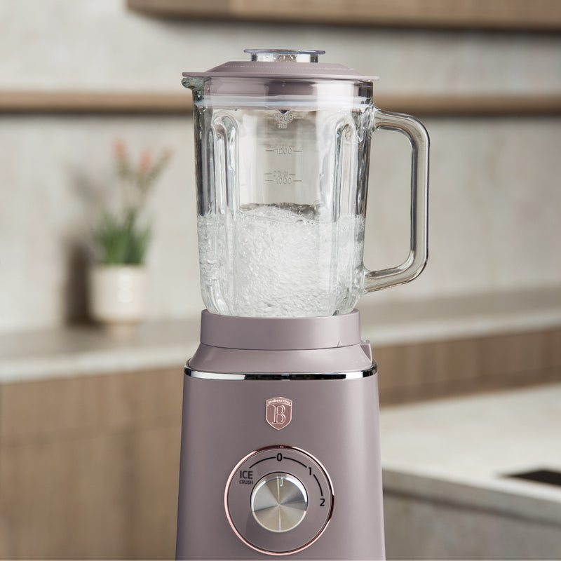 Berlinger Haus 1.5L Glass Table Blender - Taupe Collection