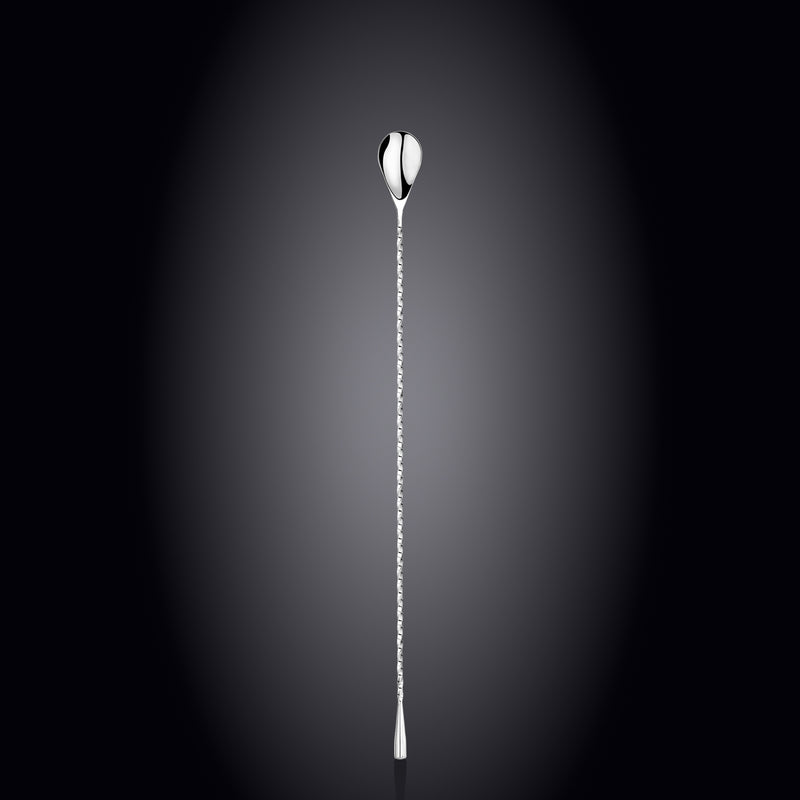 Wilmax 40cm Steel Spoon - Silver