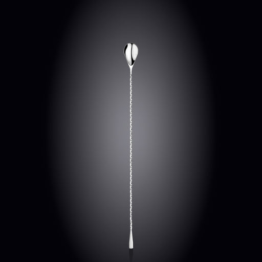 Wilmax 40cm Steel Spoon - Silver