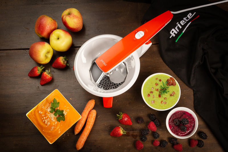 Ariete Passi 261 Electric Vegetable Mill - White & Orange