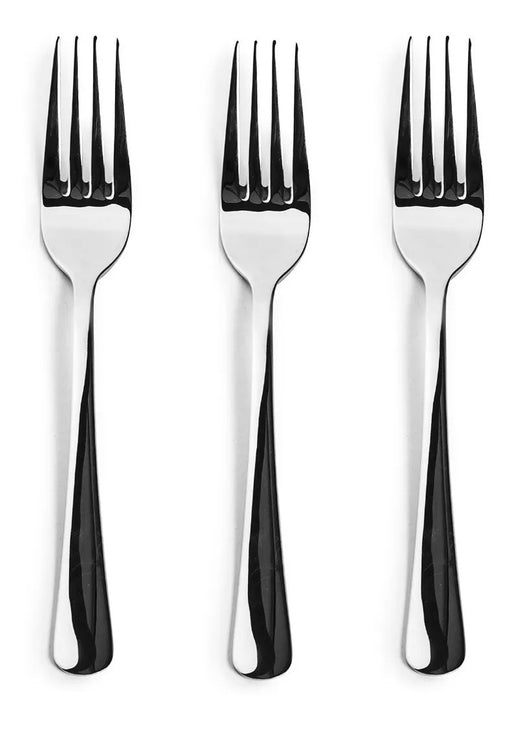 Ibili Set of 3 Dinner Forks - 19.7 cm