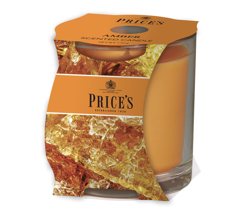 Price's Scented Candle Cluster - Amber