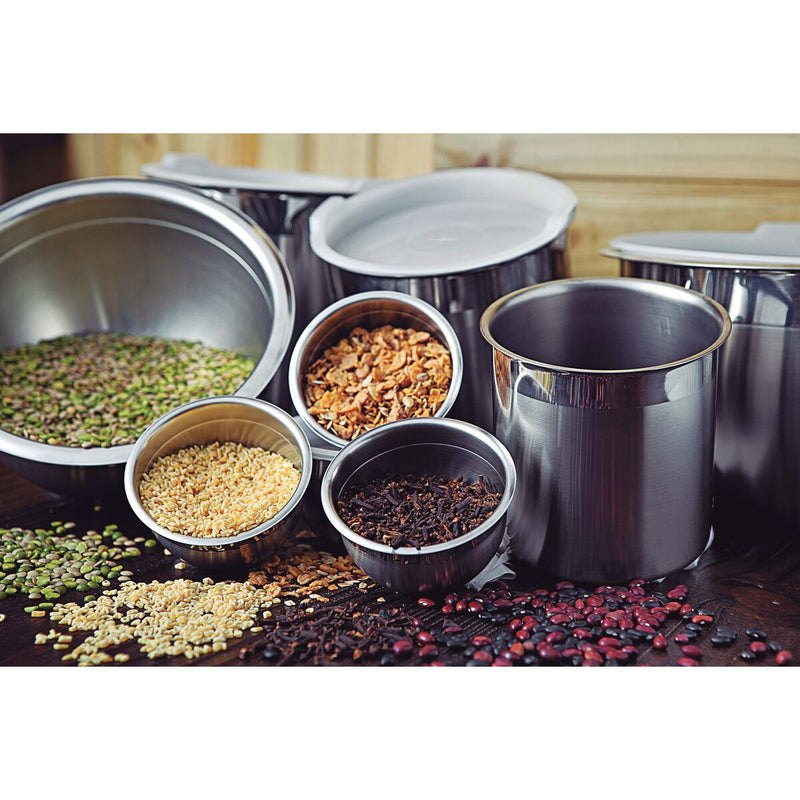 Tramontina Freezinox 3.4L Steel Round Food Container