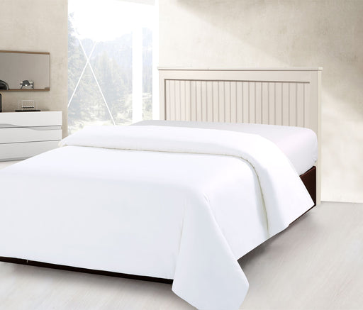 ARMN Vero Italy Queen Duvet Cover - Plain White
